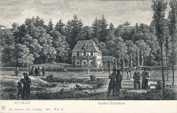 DTL Wei 21 WEIMAR Goethes Gartenhaus (1905)