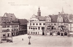 DTL Wei 25 WEIMAR Stadthaus und Cranachhaus (1906) -hs