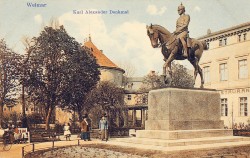 EKWc oN Weimar Karl Alexander Denkmal