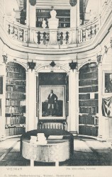 ESW 23011 WEIMAR Bibliothek Inneres (1905)