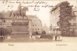 ESW oN Weimar Karl-August-Denkmal -hs