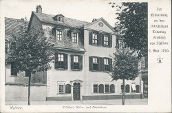 ESW oN Weimar Schillerhaus 100.Todestag 1905 -smw
