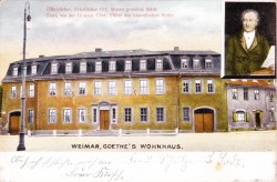 ESWc  169 WEIMAR Goethes Wohnhaus -gs