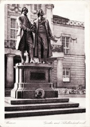 FMW 114 Weimar Goethe- und Schillerdenkmal a