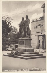 FRD    206 Weimar Goethe- und Schiller-Denkmal