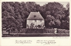 FRD    242 Weimar Goethes Gartenhaus -hs