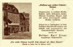 FSE oN Weimar Gasthaus zum weißen Schwan a FSE oN Weimar Gasthaus zum weißen Schwan a