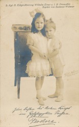 FVW oN Weimar Erbgroßherzog Wilhelm Ernst und Prinzeßin Sophie FVW oN Weimar Erbgroßherzog Wilhelm Ernst und Prinzeßin Sophie