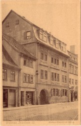 FWL 271 332 Weimar Jakobstraße 10 Kirms-Krackow-Haus FWL 271 332 Weimar Jakobstraße 10 Kirms-Krackow-Haus