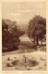 FWL 271 348 Weimar Schloß Belvedere Blick vom Schloß FWL 271 348 Weimar Schloß Belvedere Blick vom Schloß