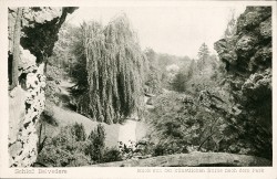 FWL 271 353 Weimar Schloß Belvedere Blick nach dem Park FWL 271 353 Weimar Schloß Belvedere Blick nach dem Park