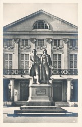 GBW 14 (W14) Weimar Goethe- und Schillerdenkmal