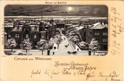GMT 19044 Weimar Gruss aus Weimar zum Neuen Jahre -gb