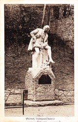 GRD oN Weimar Shakespeare-Denkmal -hs