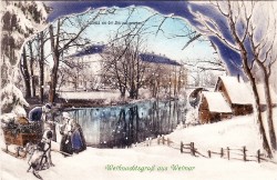 GRDc oN Weimar Weihnachtsgruß aus Weimar -gb GRDc oN Weimar Weihnachtsgruß aus Weimar -gb