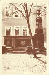 HMM oN Weimar Thüringer Brunnen 4 Brunnenvor dem Goethehaus -gs HMM oN Weimar Thüringer Brunnen 4 Brunnenvor dem Goethehaus -gs