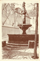 HMM oN Weimar Thüringer Brunnen 5 Brunnen auf dem Graben -gs HMM oN Weimar Thüringer Brunnen 5 Brunnen auf dem Graben -gs