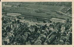 JLD oN Weimar Bahnhof Fliegeraufnahme