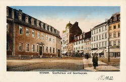 KBEc oN WEIMAR Goethehaus und Goetheplatz
