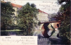 KBEc oN Weimar Sternbrücke mit Schloss -hs KBEc oN Weimar Sternbrücke mit Schloss -hs