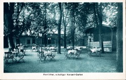 KQW 1434 Weimar Restaurant Bürgerverein Konzert-Garten -he KQW 1434 Weimar Restaurant Bürgerverein Konzert-Garten -he