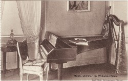LHW  112-17 Weimar Wittums-Palais Musik-Zimmer -hs