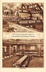 MWW 4144 Weimar Gruß aus der Jugendherberge -gb MWW 4144 Weimar Gruß aus der Jugendherberge -gb