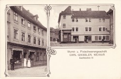 MWW 7916 Weimar Fleischerei Carl Giessler -hs