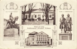 MWW 8744 Weimar Gruß aus dem Brauhof -gs MWW 8744 Weimar Gruß aus dem Brauhof -gs
