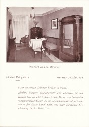 OBE oN Weimar Parkhotel Erbprinz Wagner-Zimmer -gs
