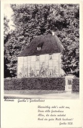 OBN R 6 (N9974 41) Weimar Goethes Gartenhaus
