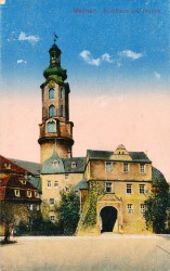 OZMc Z 5082 Weimar Schloßturm und Bastille c OZMc Z 5082 Weimar Schloßturm und Bastille c