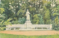 PVWc oN Der Weimarer Park (KK Woltze) - Liszt-Denkmal