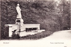 RRM  8253 WEIMAR Liszt-Denkmal -hs