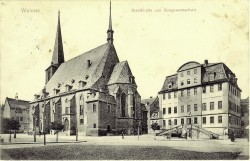 RRM 16415 Weimar Stadtkirche und Baugewerbeschule