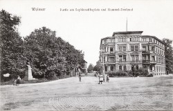 RRM 18408 Weimar Sophienstiftsplatz (1906) -he