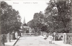 RRM 18417 Weimar Kegelbrücke und Kegeltor (1906) -he RRM 18417 Weimar Kegelbrücke und Kegeltor (1906) -he