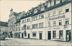 RRM 25691 Weimar Partie am Markt (1908) -smw
