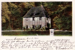 RRMc  2040 Weimar Goethes Gartenhaus -kd