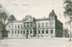 SDT 116689 Weimar Hauptpost -hs