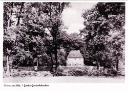 SFM oN Weimar 1949 Goethe Gartenhaus