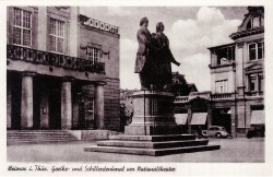 SFM oN Weimar 1949 Goethe- und Schillerdenkmal