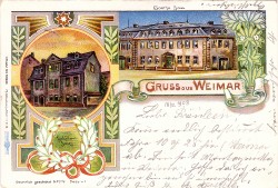 TWBc 278 Weimar GRUSS aus WEIMAR -hs