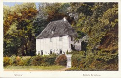 VBWc oN Weimar Goethes Gartenhaus -he