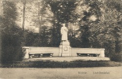 WTW oN Weimar Liszt-Denkmal