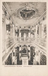 XXX  1247-2 Weimar Landesbibliothek Innenansicht