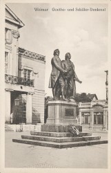 XXX  3540 Weimar Goethe- und Schiller-Denkmal