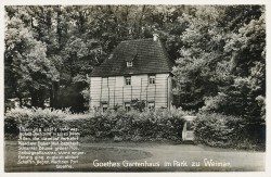 XXX  4588 Weimar Goethes Gartenhaus
