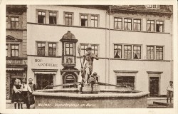 XXX 29083 Weimar Neptunbrunnen am Markt (1916)