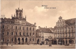 XXX 38788 Weimar Rathaus und Markt
